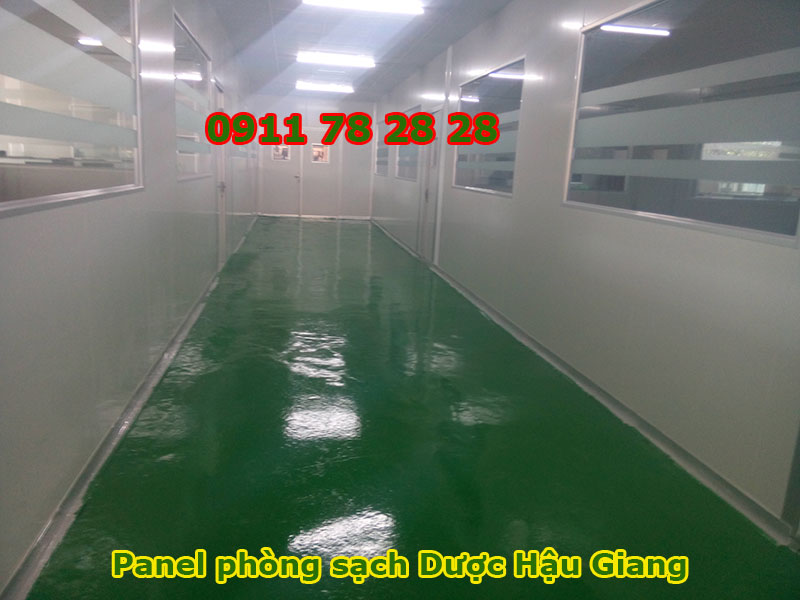 Panel Phòng Sạch Dược Phẩm Hậu Giang