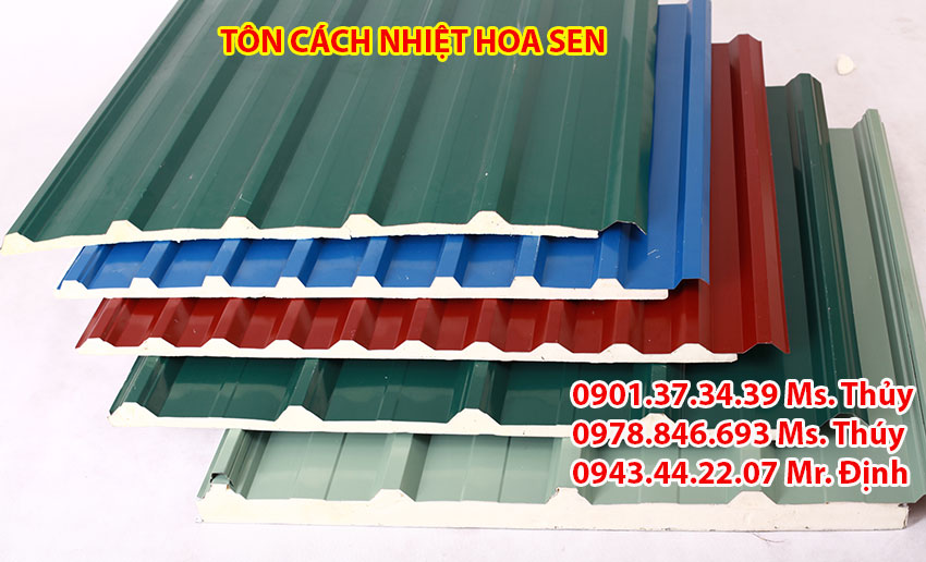Tôn Cách Nhiệt Hoa Sen