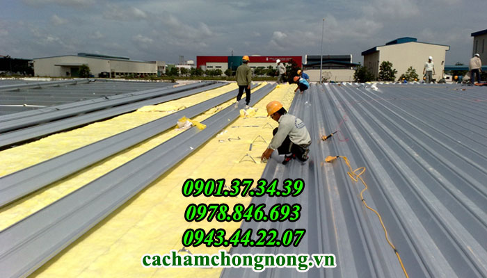 Bông thủy tinh cách nhiệt chống cháy