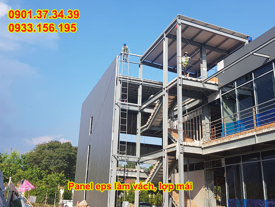 Panel eps l&agrave;m v&aacute;ch lợp m&aacute;i