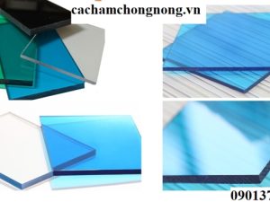 Tấm Lấy Sáng Polycarbonate Đặc Ruột