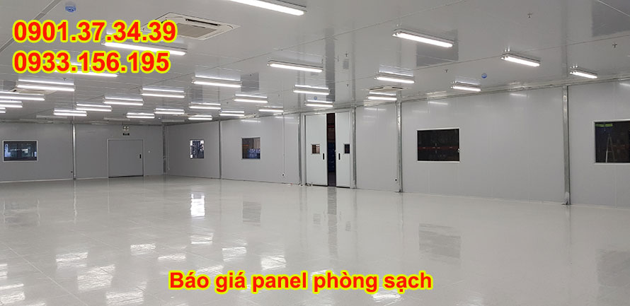 Ba&oacute; gi&aacute; panel ph&ograve;ng sạch