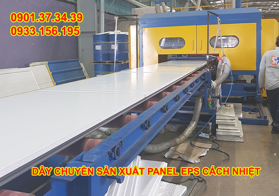 D&acirc;y chuyền sản xuất panel eps c&aacute;ch nhiệt