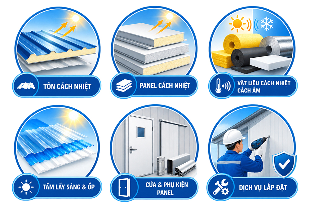 Panel cách nhiệt