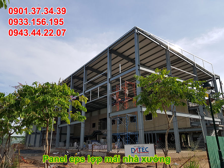 Panel eps lợp m&aacute;i nh&agrave; xưởng