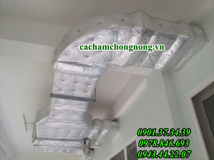 Thi C&ocirc;ng Ống Gi&oacute; Mềm Bảo &Ocirc;n