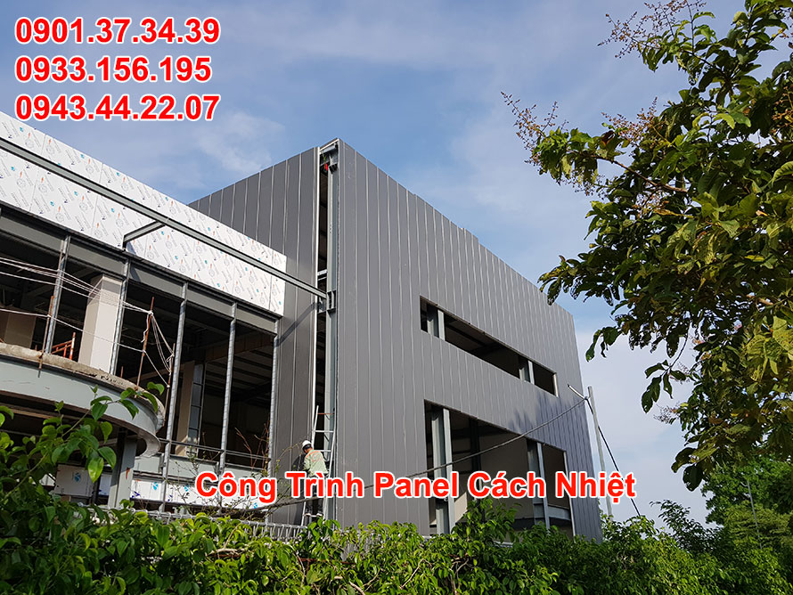 Thi c&ocirc;ng panel eps c&aacute;ch nhiệt