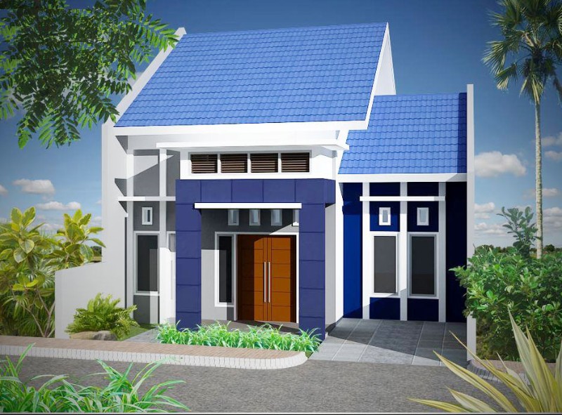 nhà cấp 4 gác lửng mái tole