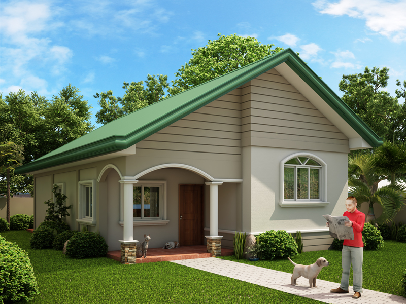 Mẫu số 14 Nh&agrave; cấp 4 m&aacute;i t&ocirc;n n&ocirc;ng th&ocirc;n mới nhất