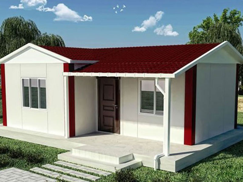 Mẫu số 20 Nh&agrave; cấp 4 m&aacute;i t&ocirc;n n&ocirc;ng th&ocirc;n mới nhất