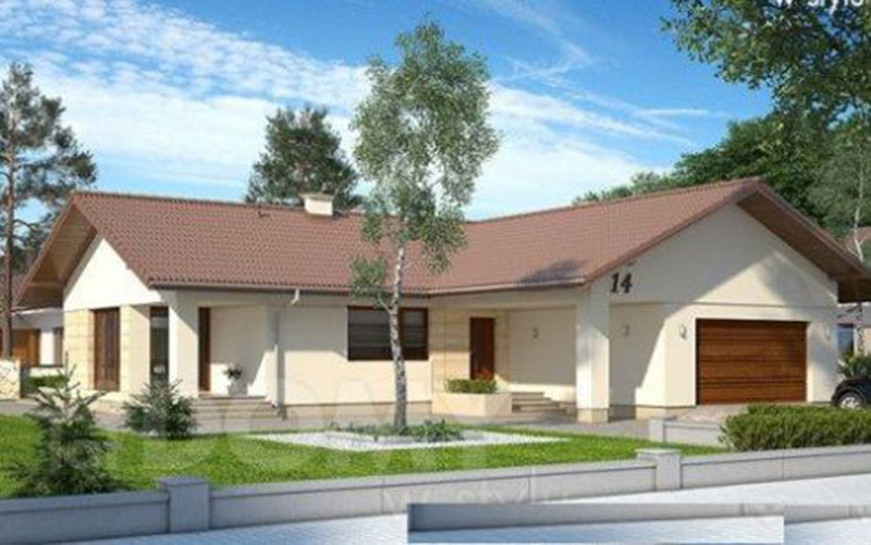 Mẫu số 6 Nh&agrave; cấp 4 m&aacute;i t&ocirc;n n&ocirc;ng th&ocirc;n mới nhất