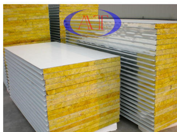 Panel bông thủy tinh, panel glass wool chống cháy