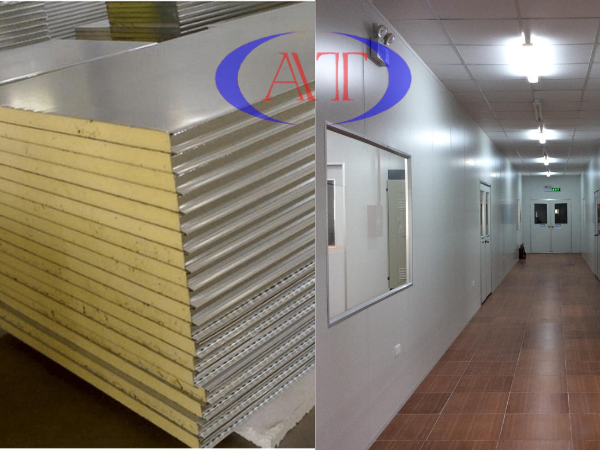 Panel kho lạnh phòng sạch cách nhiệt An Tâm thi công kho lạnh giá rẻ